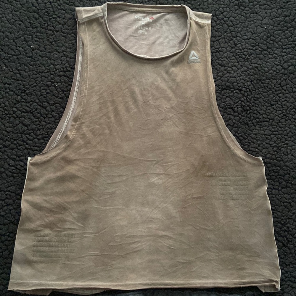 Reebok combat muscle tank